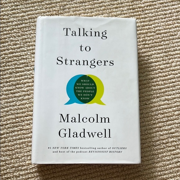 Other - BOOK Talking to Strangers Book by Malcolm Gladwell